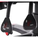 Silla Gamer Vorago Start The Game CGC301-RD / Tela Automotriz / Respaldo Reclinable 135° / Hasta 120Kg / Pistón Clase 2 / Ruedas de ABS / Rojo Con Negro - Image 11