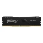 Memoria RAM KINGSTON Fury Beast Black / 16GB / DDR4 2666MHz* OC / CL16 / Non-Ecc / Negro / KF426C16BB1/16 - Image 2