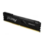 Memoria RAM KINGSTON Fury Beast Black / 16GB / DDR4 2666MHz* OC / CL16 / Non-Ecc / Negro / KF426C16BB1/16