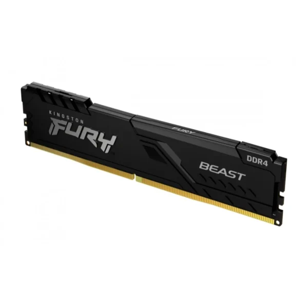 Memoria RAM KINGSTON Fury Beast Black / 16GB / DDR4 2666MHz* OC / CL16 / Non-Ecc / Negro / KF426C16BB1/16 - Image 1