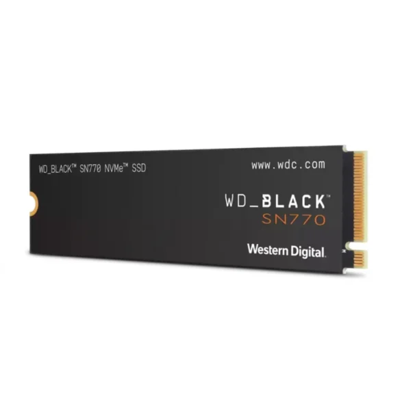 Unidad SSD M.2 NVME WESTERN DIGITAL BLACK SN770 / 1TB / 2280 / PCIe 4.0 / 3D NAND / Lectura 5150Mb/S, Escritura 4900 Mb/S - Image 1