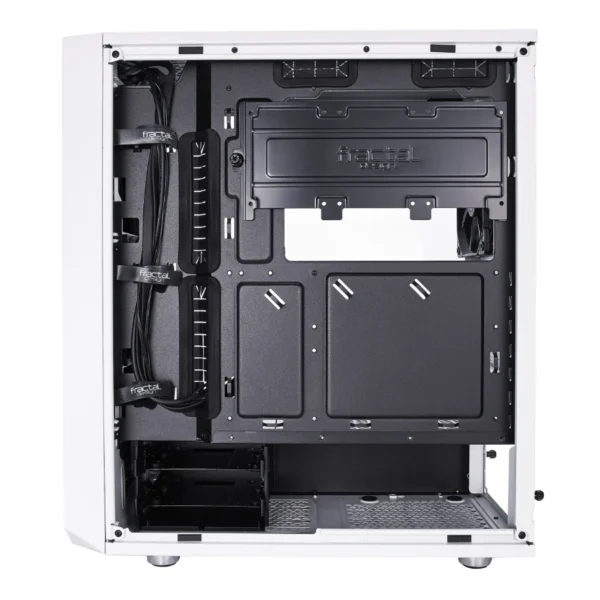 Gabinete FRACTAL Design Meshify C / ATX / Vidrio Templado / 2 Ventiladores Incluidos / USB 3.0 / Blanco Con Negro - Image 10