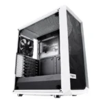 Gabinete FRACTAL Design Meshify C / ATX / Vidrio Templado / 2 Ventiladores Incluidos / USB 3.0 / Blanco Con Negro - Image 3