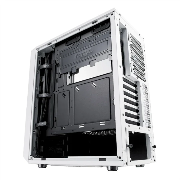 Gabinete FRACTAL Design Meshify C / ATX / Vidrio Templado / 2 Ventiladores Incluidos / USB 3.0 / Blanco Con Negro - Image 17