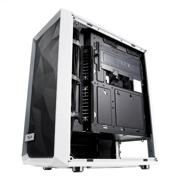 Gabinete FRACTAL Design Meshify C / ATX / Vidrio Templado / 2 Ventiladores Incluidos / USB 3.0 / Blanco Con Negro - Image 16