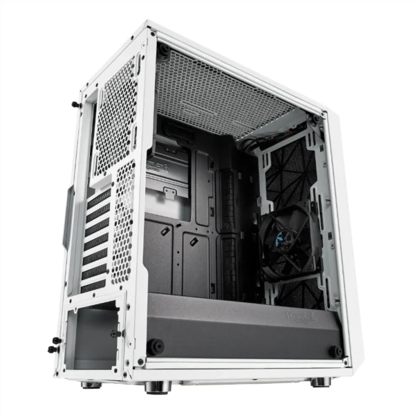 Gabinete FRACTAL Design Meshify C / ATX / Vidrio Templado / 2 Ventiladores Incluidos / USB 3.0 / Blanco Con Negro - Image 15