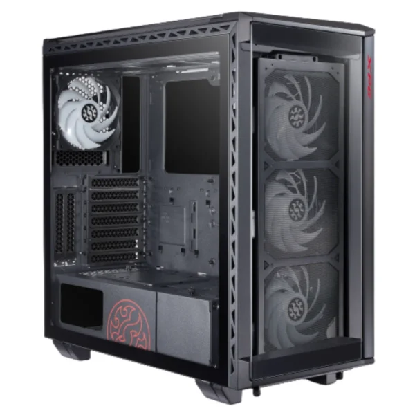Gabinete Gaming XPG Battlecrusier / E-ATX / Cristal Templado / 4 Ventiladores Incluidos ARGB / USB 3.0, 3.1 / Negro - Image 2