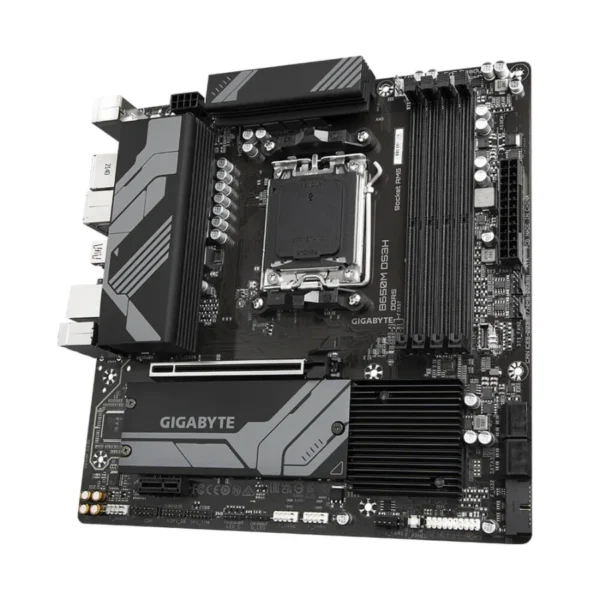 Tarjeta Madre GIGABYTE B650M DS3H / Socket AM5 / X4 DDR5 128GB 6400Mhz / Hdmi, Dp / M.2 PCIe 4.0 / USB 3.2, 2.0 / Micro ATX - Image 4
