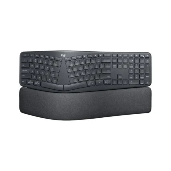 Teclado Ergonómico Inalámbrico Logitech Ergo K860 / Elevación De Muñecas / Receptor USB / 2 baterías AAA / Gris - Image 1