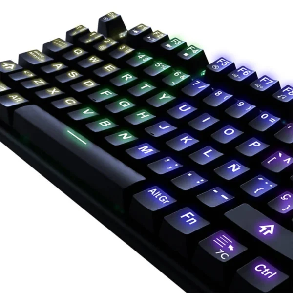Teclado Gamer YEYIAN Spark Serie 2000 Rgb / Mecánico / Switch Red / Alámbrico / USB / Español / Negro - Image 4