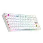 Teclado Mecánico REDRAGON Kumara K552 Rainbow Rgb / Alámbrico / USB / Switch Red / Español / Anti-ghosting / Blanco - Image 2