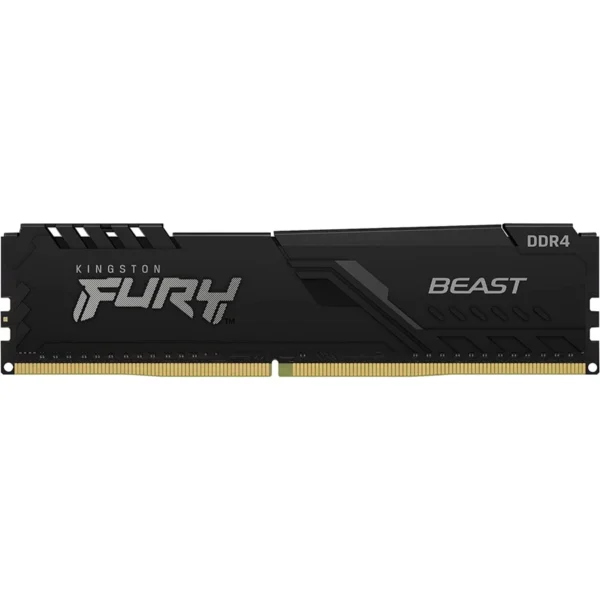 Memoria RAM Kingston FURY Beast / 8GB / DDR4 3200MHz* OC / CL16 / Negro - Image 1