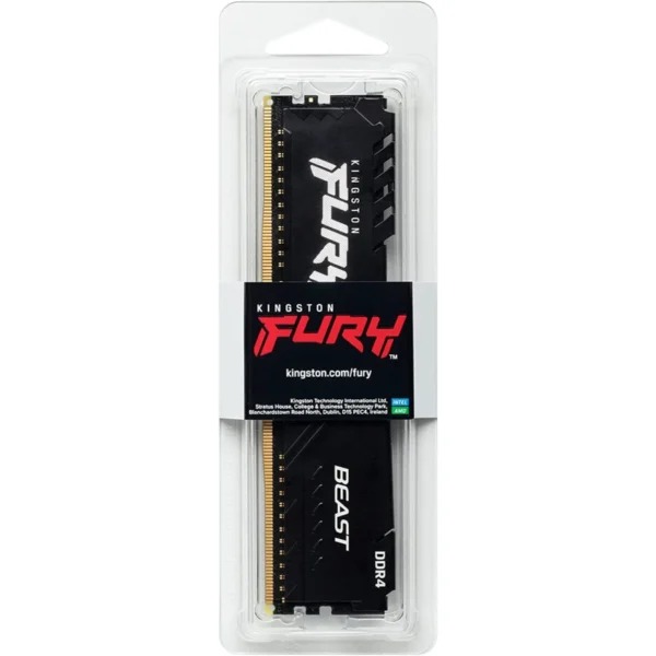Memoria RAM Kingston FURY Beast / 8GB / DDR4 3200MHz* OC / CL16 / Negro - Image 4