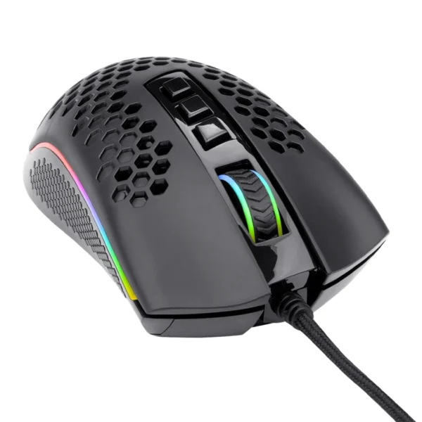 Mouse Gamer REDRAGON Storm Elite M988 / Alámbrico / USB / 16.000 DPI / 8 Botones Progamables / Sensor Pixart 3389 óptico / Negro - Image 5
