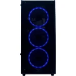 Gabinete Naceb Player / Cristal Templado / ATX / Usb 3.0 / 3 Ventiladores RGB / Negro / NA-0603 - Image 3