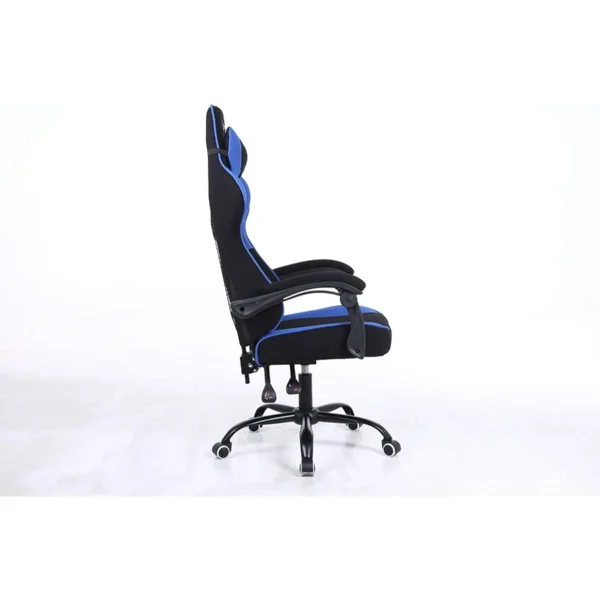 Silla Gamer XZEAL XZ20 / Pistón Clase 3 / Soporte Lumbar / 165° De inclinación / Hasta 150kg / Negro Con Azul - Image 3