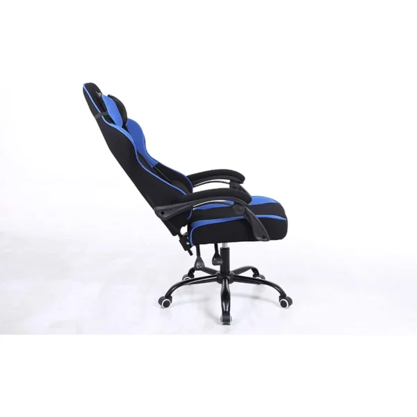Silla Gamer XZEAL XZ20 / Pistón Clase 3 / Soporte Lumbar / 165° De inclinación / Hasta 150kg / Negro Con Azul - Image 6