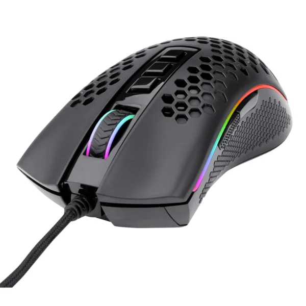 Mouse Gamer REDRAGON Storm Elite M988 / Alámbrico / USB / 16.000 DPI / 8 Botones Progamables / Sensor Pixart 3389 óptico / Negro - Image 4