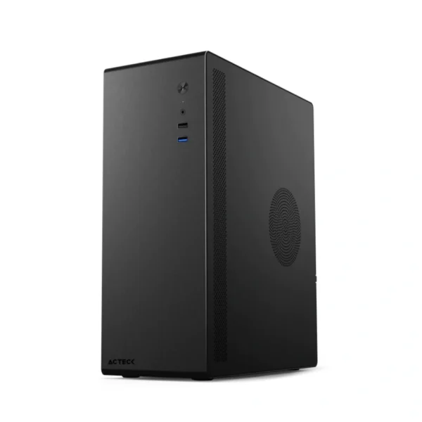 Gabinete Acteck Neuss GI480 / Micro-ATX / Inc. Fuente De Poder 450W / No incluye ventiladores / Negro - Image 2