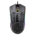 Mouse Gamer REDRAGON Storm Elite M988 / Alámbrico / USB / 16.000 DPI / 8 Botones Progamables / Sensor Pixart 3389 óptico / Negro