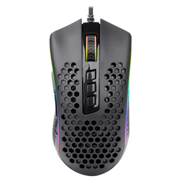 Mouse Gamer REDRAGON Storm Elite M988 / Alámbrico / USB / 16.000 DPI / 8 Botones Progamables / Sensor Pixart 3389 óptico / Negro - Image 1