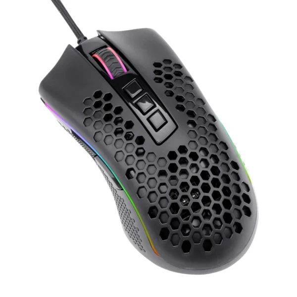 Mouse Gamer REDRAGON Storm Elite M988 / Alámbrico / USB / 16.000 DPI / 8 Botones Progamables / Sensor Pixart 3389 óptico / Negro - Image 3