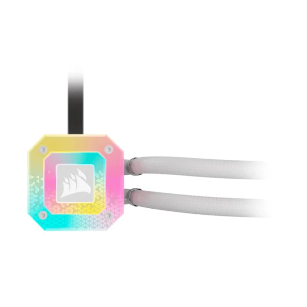 Enfriamiento Liquido AIO CORSAIR ICUE H100I Capellix XT / 240MM / X2 Ventiladores 120mm / 2400 RPM / Intel-Amd / Blanco - Image 6