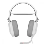 Diadema CORSAIR HS80 RGB / Alámbrico / USB / Micrófono Omnidireccional / Blanco - Image 3