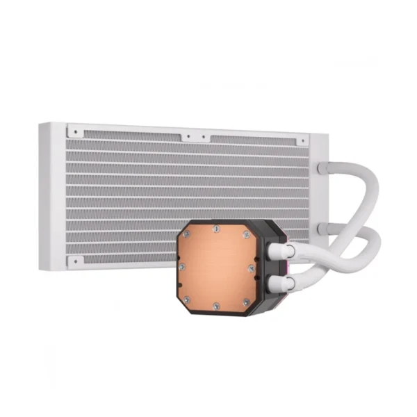 Enfriamiento Liquido AIO CORSAIR ICUE H100I Capellix XT / 240MM / X2 Ventiladores 120mm / 2400 RPM / Intel-Amd / Blanco - Image 3