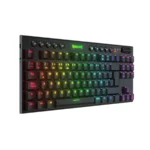 Teclados Mecánico REDRAGON HORUS TKL K621 RGB / Alámbrico, Inalámbrico / USB Tipo C, Bluetooth, Nano USB / Switch Blue Ultra / Español / Negro / K621-RGB-SP BL - Image 2