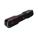 Bocina VORAGO Portátil BSP-350 RGB / Inalámbrico, Alámbrico / Bluetooth 5.0, 3.5mm / Alimentación USB Negro / BSP-350 - Image 2