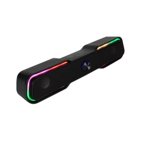 Bocina VORAGO Portátil BSP-350 RGB / Inalámbrico, Alámbrico / Bluetooth 5.0, 3.5mm / Alimentación USB Negro / BSP-350 - Image 2