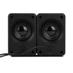 Bocina VORAGO SPK-108 RGB / Alámbrico / 3.5mm / Sonido 2.0 / Alimentación USB / 2 Bocinas / Negro / SPK-108 - Image 6