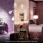 Foco LED inteligente Wi-Fi RGB / 110V / Bombilla A19 / Luz Cálida, Blanca Fría / Nivel De Brillo Ajustable / Control De Voz / 800 lúmenes / NHB-C110 - Image 3