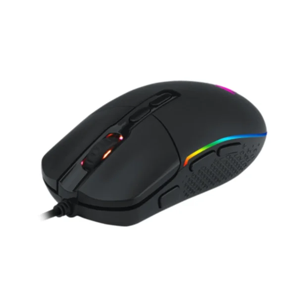 Mouse Gamer REDRAGON Invader / Sensor Óptico Pixart 3325 / Alámbrico / USB / 10.000DPI / 8 Botones Programables / Negro / M719-RGB - Image 3