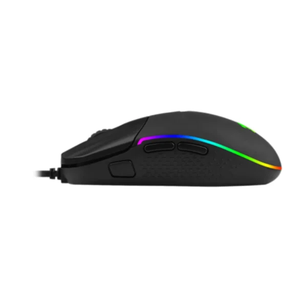 Mouse Gamer REDRAGON Invader / Sensor Óptico Pixart 3325 / Alámbrico / USB / 10.000DPI / 8 Botones Programables / Negro / M719-RGB - Image 6