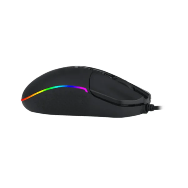 Mouse Gamer REDRAGON Invader / Sensor Óptico Pixart 3325 / Alámbrico / USB / 10.000DPI / 8 Botones Programables / Negro / M719-RGB - Image 7