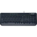 Teclado MICROSOFT WIRED KEYBOARD 600 / Alámbrico / USB / Antiderrames / Negro - Image 2
