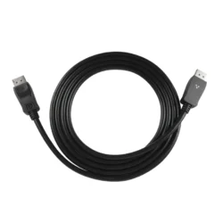 Cable VORAGO DisplayPort / Macho-Macho 1.4 / 4K / 60Hz / 2 Metros / 32Gbps / Negro
