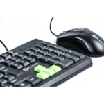 Kit De Teclado Y Mouse NACEB NA-457 / Alámbrico / USB / 1600DPI / Español / Negro - Image 3
