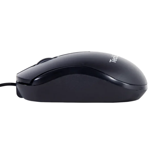 Mouse TECHZONE TZMOU01 / Alambrico / USB / 1000 DPI / 3 botones / Negro - Image 5