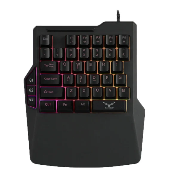 Teclado Gaming Naceb RGB Atheris / Usb / Cable 1.8 Mts / RGB 35 Teclas Configurable / Na-0938 - Image 3