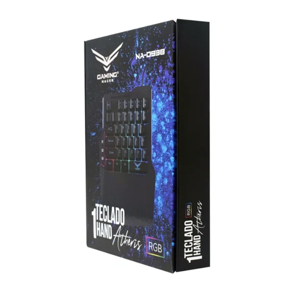 Teclado Gaming Naceb RGB Atheris / Usb / Cable 1.8 Mts / RGB 35 Teclas Configurable / Na-0938 - Image 5