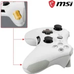 Control Gamer MSI FORCE GC20 V2 White / Alámbrico / Usb 2.0 / Compatible Con Windows 10 - 8.1 - 8 - 7, Android 4.1 Y Superior, Consolas Más Populares / Blanco / Incluye Un Llavero De Regalo - Image 4