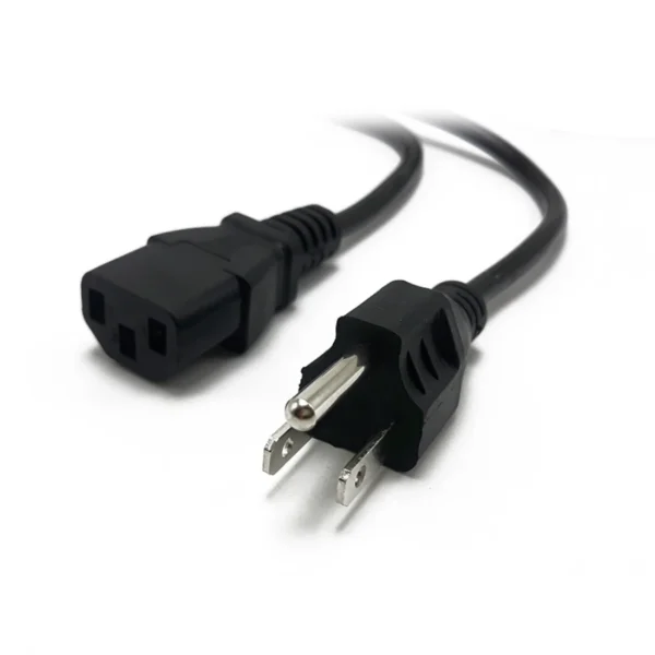 Cable De Corriente Para PC XCASE / 1 Metro / Negro - Image 2