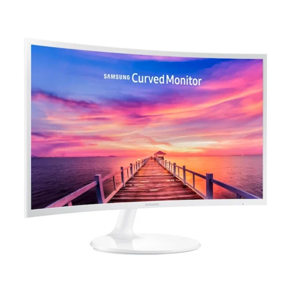 Monitor Curvo SAMSUNG CF391 / 27” / Full HD 1920x1080p / 60Hz / 4MS / Panel VA / Vga, Hdmi / Blanco - Image 1