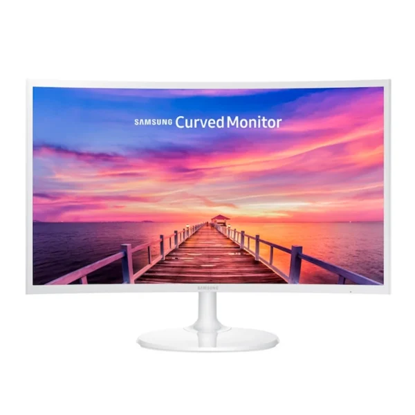 Monitor Curvo SAMSUNG CF391 / 27” / Full HD 1920x1080p / 60Hz / 4MS / Panel VA / Vga, Hdmi / Blanco - Image 2