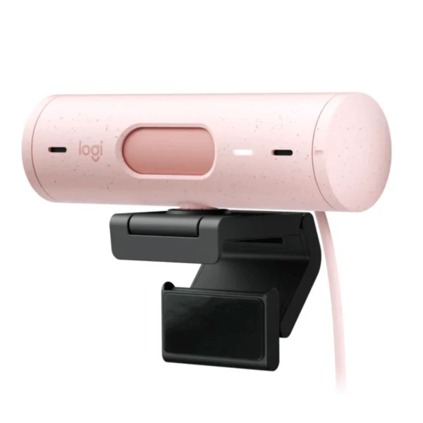 Cámara Web LOGITECH BRIO 500 / Full HD 1080p / 30 FPS / 4MP / Digital 4X / Auto Enfoque / Micrófono / USB-C / Windows / Mac Os / Negro Con Rosa - Image 2