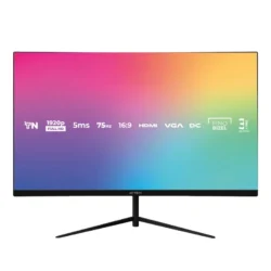 Monitor ACTECK CAPTIVE VIVID SP270 / 27" / 1920 X 1080 Full Hd / 75Hz / Tipo De Panel TN / 5MS / Hdmi, Vga, Dc / Negro / AC-935845