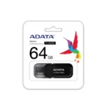 Memoria Usb Adata UV240 / 64GB / Tipo A 2.0 / Negro / AUV240-64G-RBK